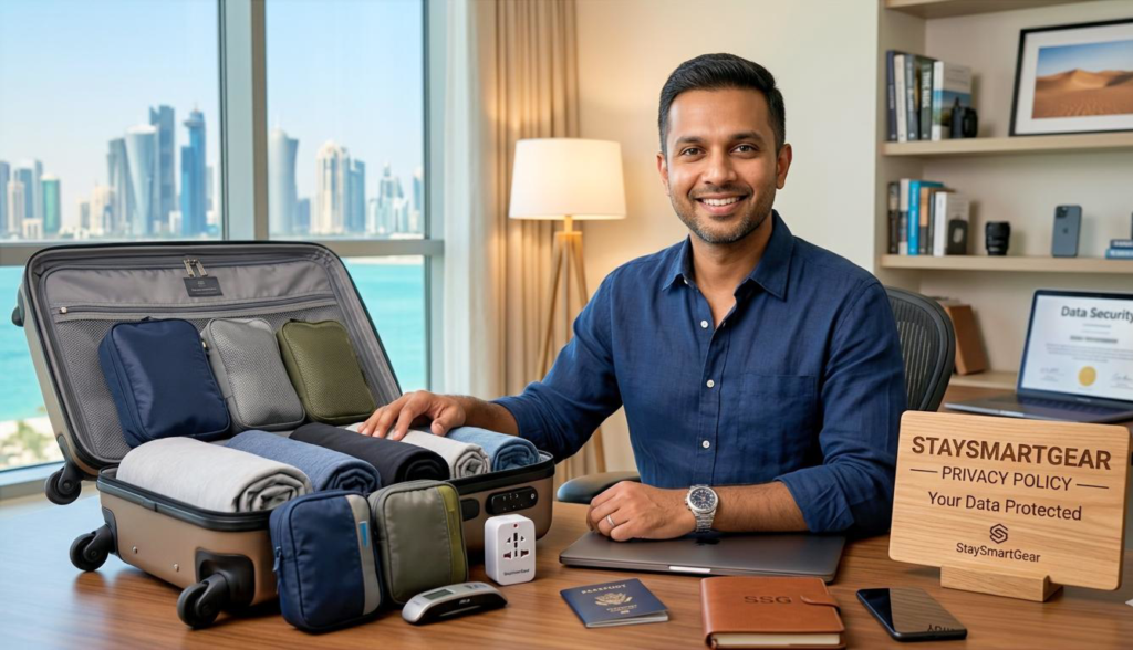 StaySmartGear Privacy Policy - Protecting Your Data and Travel Research