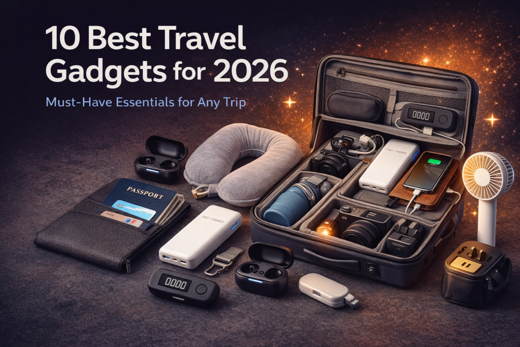 10 Smart Travel Gadgets You Should PackDiscover useful travel gadgets that make packing and traveling easier