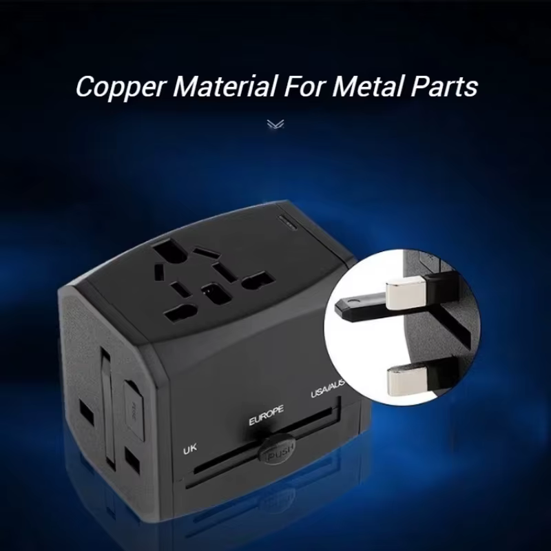 All-in-one universal travel adapter from AliExpress for international charging