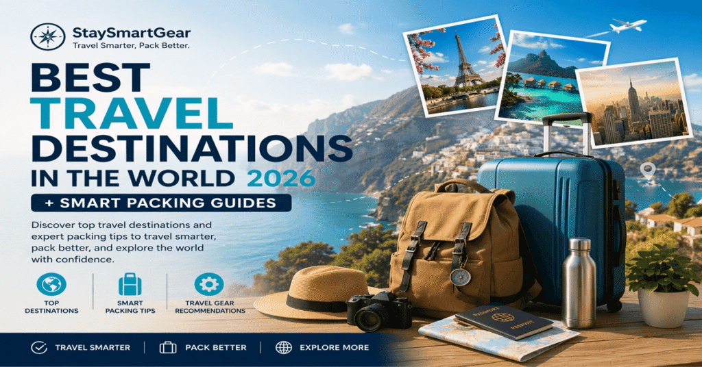 best travel destinations 2026 smart packing guide