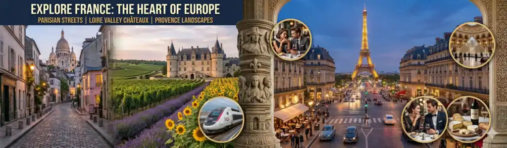 best travel destinations 2026 france eiffel tower paris city view