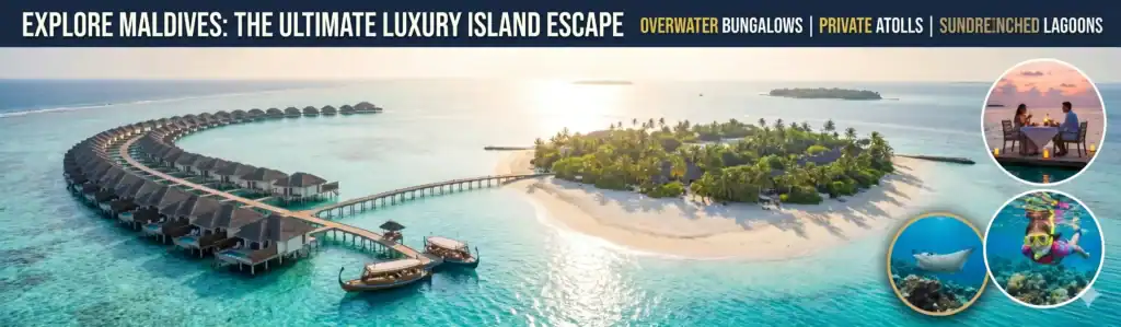 best travel destinations 2026 maldives overwater villas turquoise ocean